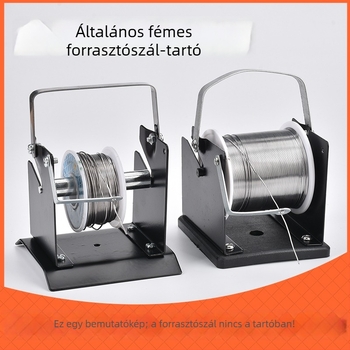 Teljesen fémes forrasztószál tartó és állvány, univerzális típus, lila szantálfa