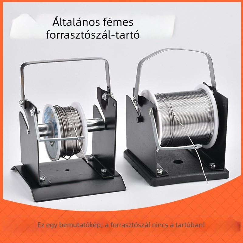 Teljesen fémes forrasztószál tartó és állvány, univerzális típus, lila szantálfa