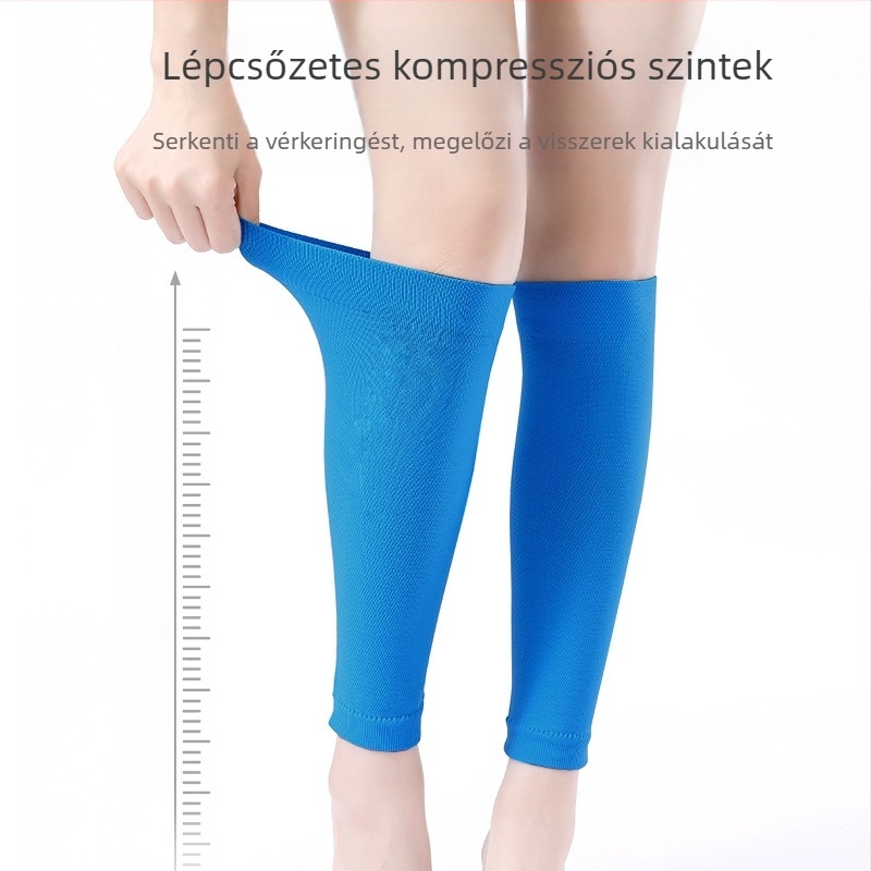 Vádli védelmi kompressziós készlet – nejlon alsó lábszárvédők futáshoz és hegymászáshoz