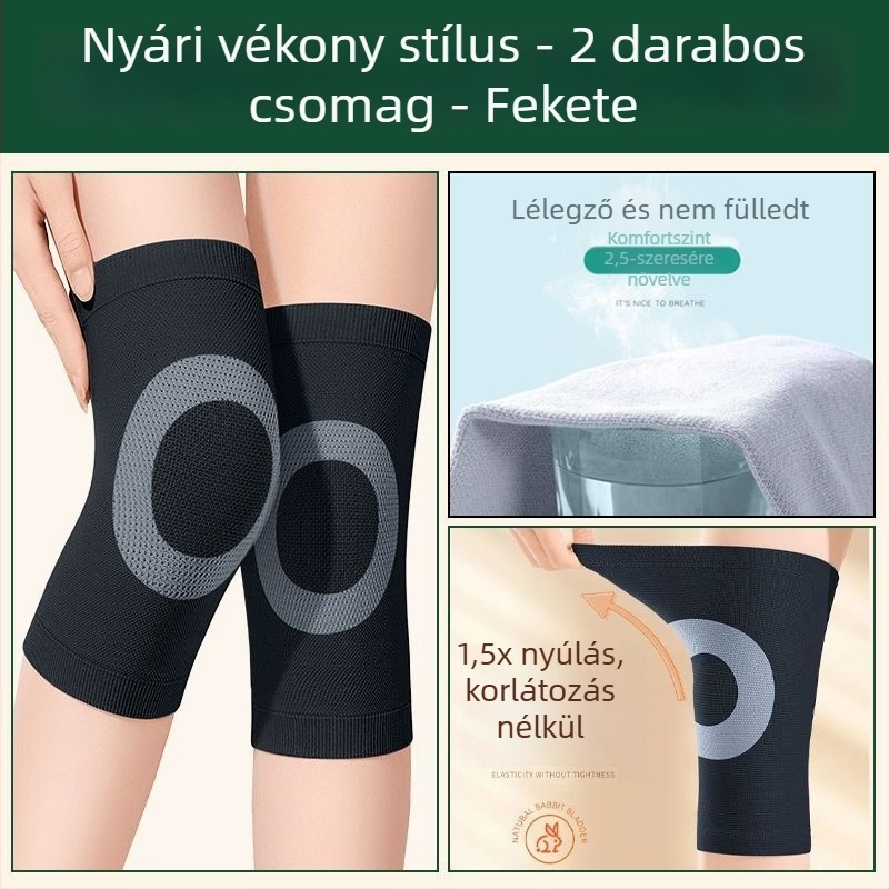 Térdmelegítők arany bársony borítással a melegítésért és ízületi védelemért őszi-téli kerékpározáshoz, idősek számára