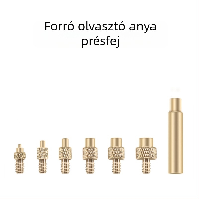 936-os modellű forró olvadékcsavaranya beültető gép, bronz csavaranya, hő-öntéses formázás, DIY műanyag 3D nyomtatás