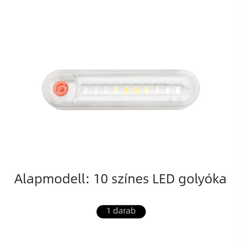 Napelemes figyelmeztető lámpa, villogó mód, vízálló, vezeték nélküli, 3W, 5V, 2A, dekoratív lámpa elektromos járművekhez