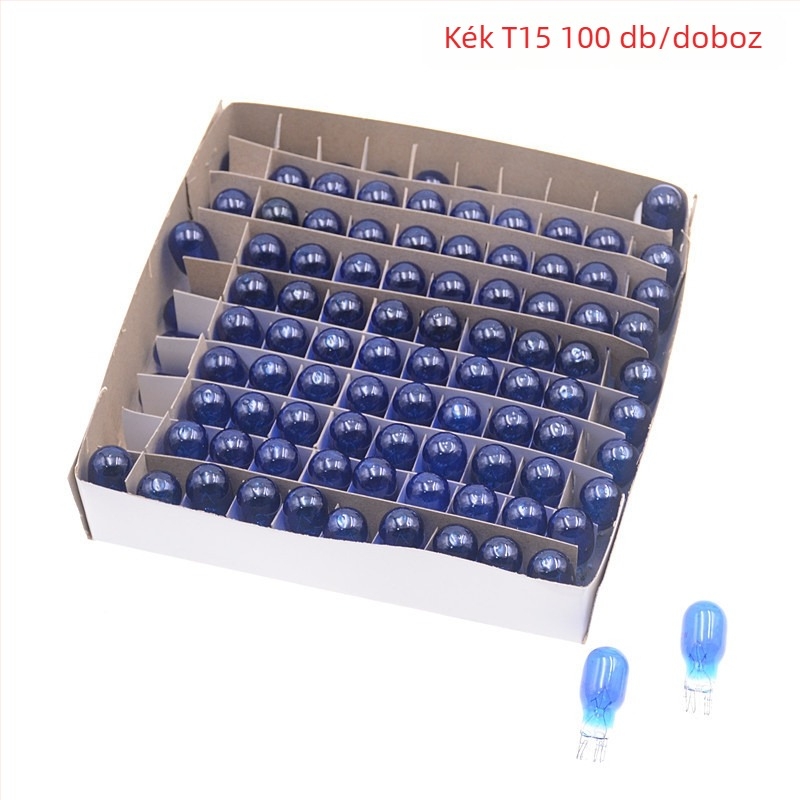 Autó műszerlámpa T15, 12V, 21W, univerzális T15 aljzat