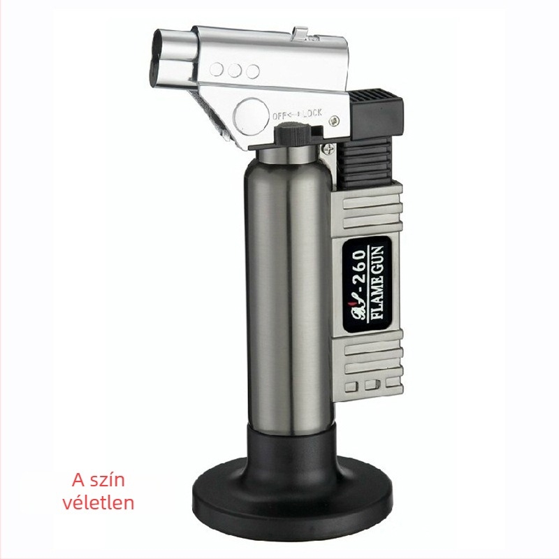 FS BS-260 butános hegesztő lángpisztoly elektronikus gyújtással, szélálló fémtest, magas hőmérsékletű hegesztés szemüvegekhez és fogászati felhasználásra