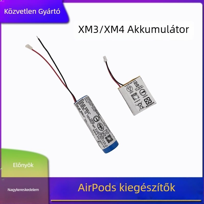 Sony WF-1000XM4/XM3 fülhallgatók töltőtokjának eredeti akkumulátora – Z55/Z55H