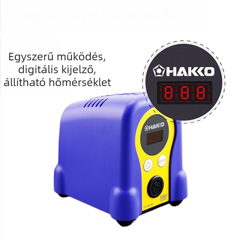 White Light 888D állandó hőmérsékletű forrasztóállomás — Márka: White Light; Modell: 888D; Típus: állandó hőmérsékletű forrasztóállomás