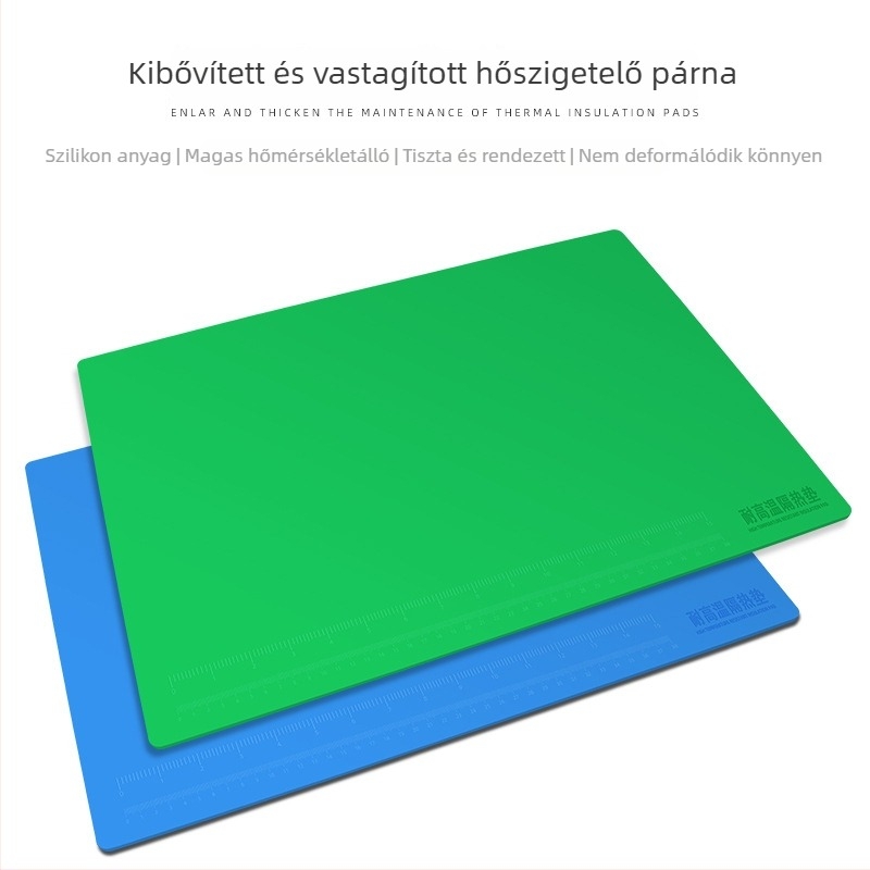 Garton JSD-706 Hőálló szilikon munkaasztal mobiltelefonok és PCB javításához, 5 mm vastagság, puha anyag