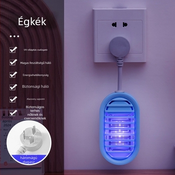 Okos elektromos szúnyog- és legyirtó lámpa otthoni és éttermi használatra, 10V, 1W, elektromos sokk