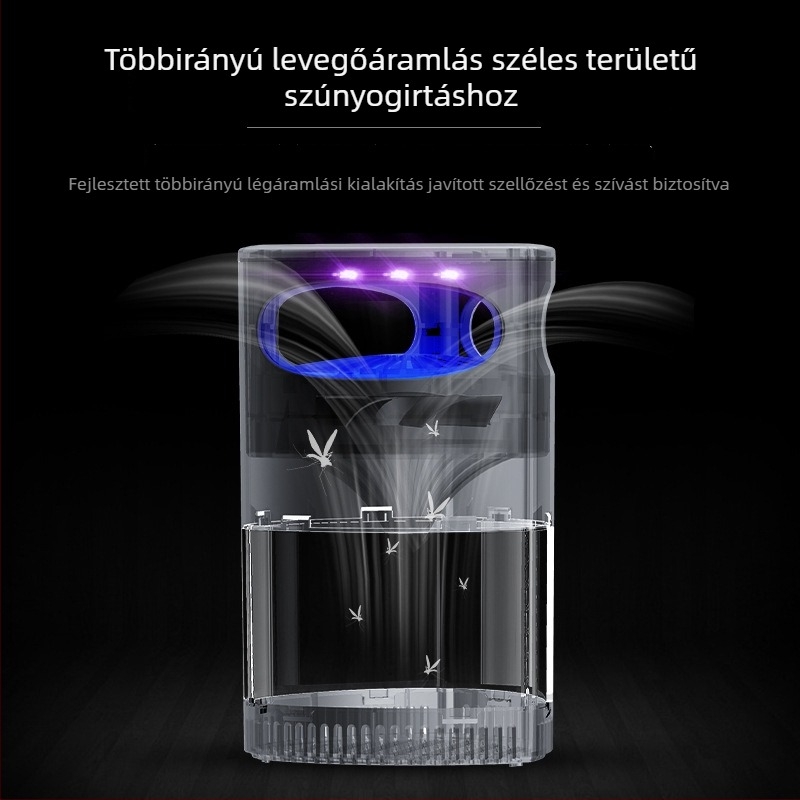 USB-s szúnyogölő lámpa, teljesen automata beltéri csapda, háztartási használatra, fényhullám technológiával