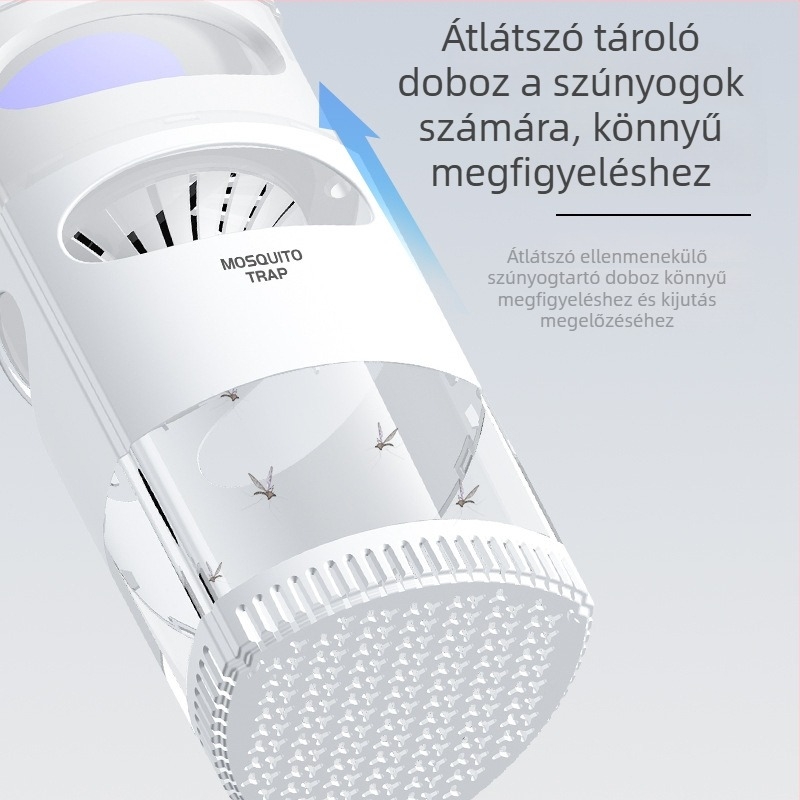 USB-s szúnyogölő lámpa, teljesen automata beltéri csapda, háztartási használatra, fényhullám technológiával