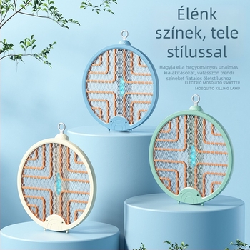 Összecsukható elektromos szúnyogcsapó LED-del, 4,2V, 2W, testreszabható