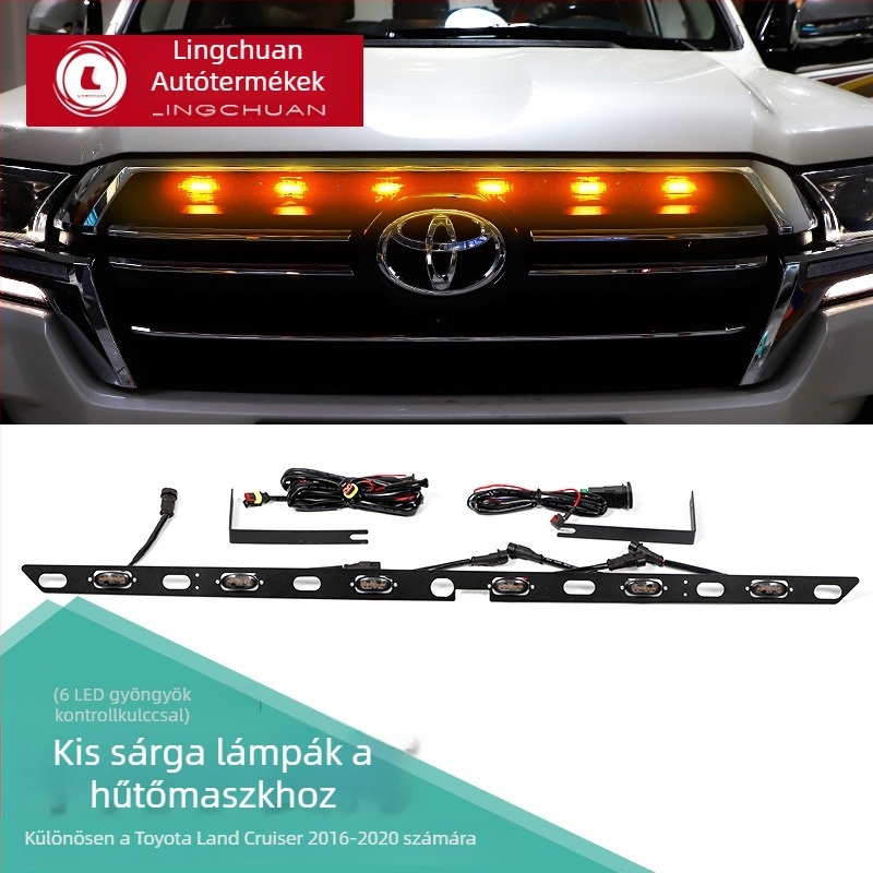 LED nappali világítás felújító készlet szekvenciális irányjelzővel Toyota Land Cruiser LC200 (2016–2020)