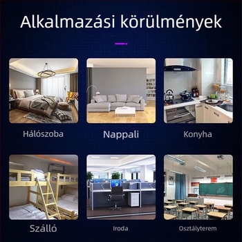 Szúnyogirtó lámpa – beltéri, LED, 220V, testreszabás elérhető