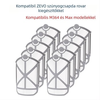 ZEVO M364Max UV szúnyogfogó lámpa ragadós fogással, 41–60㎡ lefedettség, ABS ház