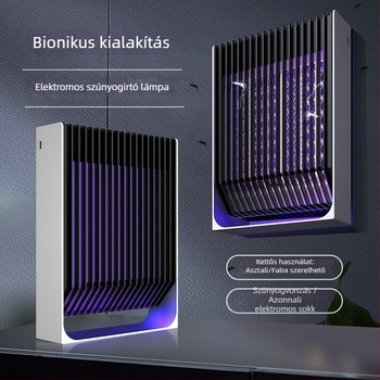 Új elektromos szúnyogölő lámpa otthonra, falra szerelhető, fotokatalitikus technológiával