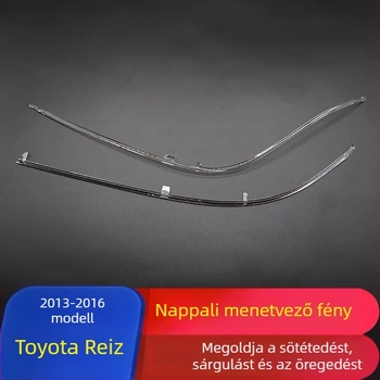Toyota Reiz 13-16 nappali menetfény vezető csík – akril, 12V, modell Ruizhi
