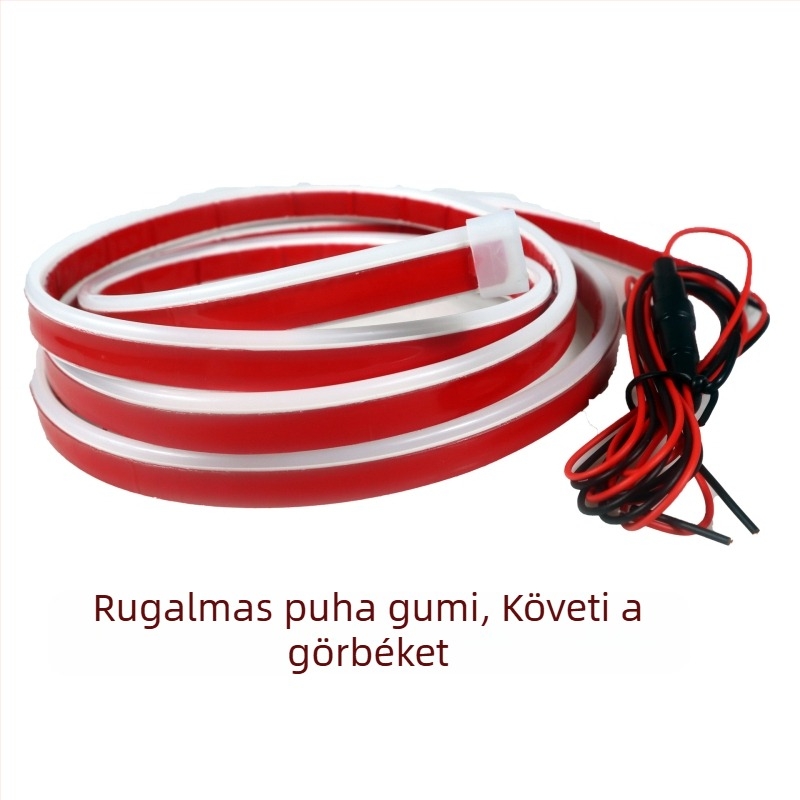 Dinamikus szkennelésű LED díszítő sáv a motorháztetőn nappali fényekhez