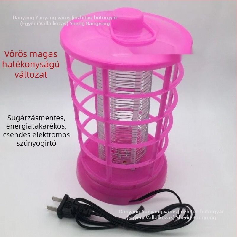 Otthoni szúnyogirtó lámpa belső használatra automatikus befogással és elektromos sokkal, modell 1, márka Sheng bangrong, teljesítmény 1, feszültség 1