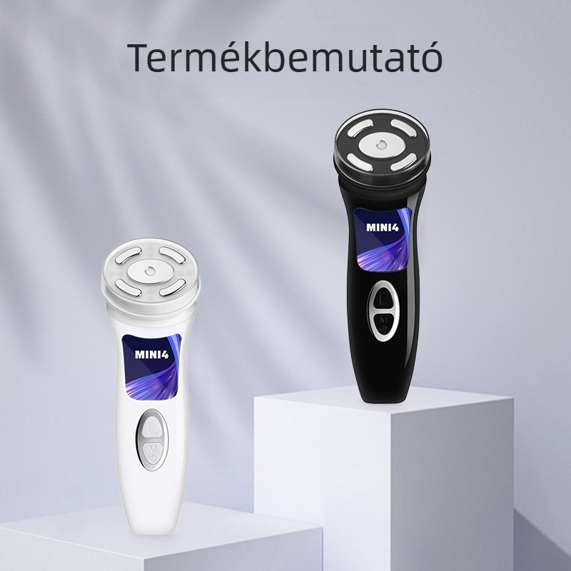 Újratölthető negyedik generációs HIFU ultrahangos arckezelő készülék RF-vel és EMS mikroárammal, beépített 1200–2000 mAh akkumulátor