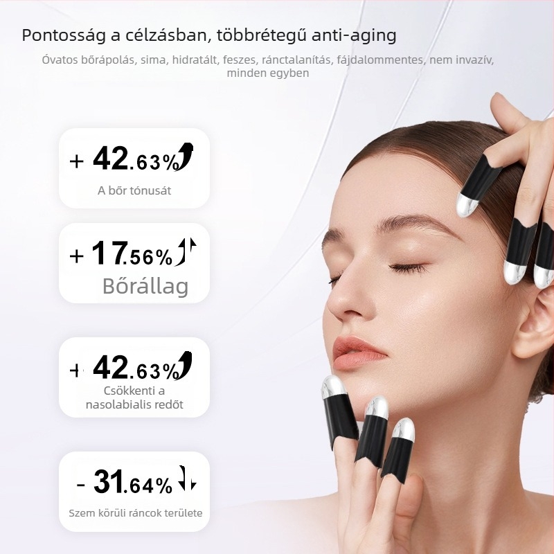 Szépségkészülék – Hordozható arcbőr hidratálási és megújító eszköz, IPX8 vízálló, beépített 300–500 mAh akkumulátor