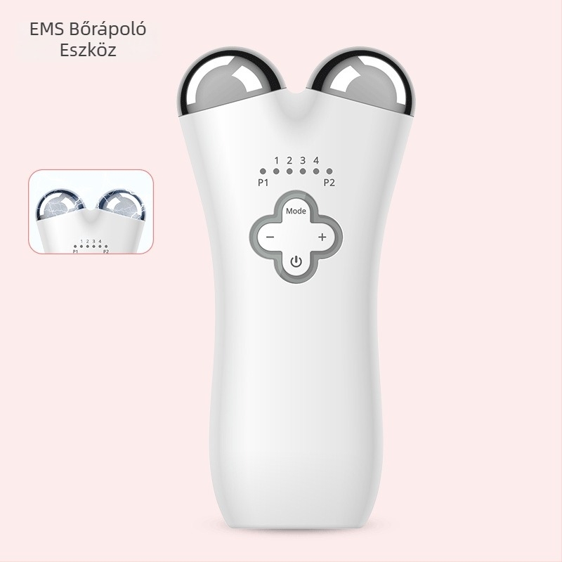 EMS mikroáramú arcfel-emelő eszköz otthoni használatra – hordozható, beépített 300–500 mAh akkumulátor, 50/60 Hz, szeplők eltávolítása és bőrfelfrissítés