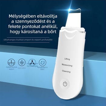 Rongzhou Premium Szépségkészülék – Hordozható arckezelő, pozitív ionos funkcióval, beépített 300–500 mAh akkumulátorral, IPX5 vízálló, háztartási használatra, pórus- és mitesszer-tisztítás