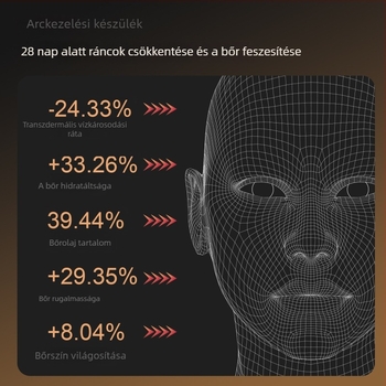 Vividze bőrfiatalító készülék LED-szilíkonmaszkkal - szeplők eltávolítása, bőrfiatalítás, színes fényterápia, otthoni használatra, hordozható, IPX8, beépített 800–1000 mAh akkumulátor