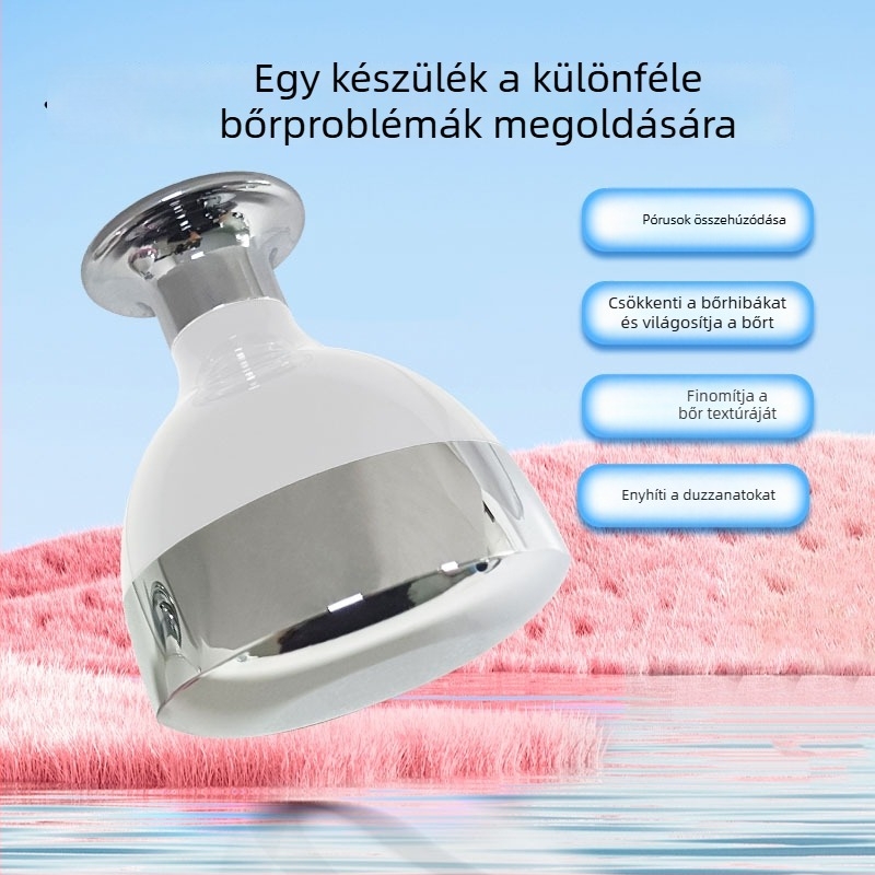 Arc jeges nyomó arcra – pórusösszehúzás, posztoperatív hűtés, hordozható, IPX7 vízálló, háztartási használatra, akkumulátor nélküli