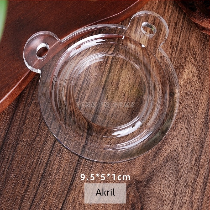 Akril ékszerdisplay tábla gyöngyös karkötők és DIY ékszerekhez, magas minőségű, egy rétegű