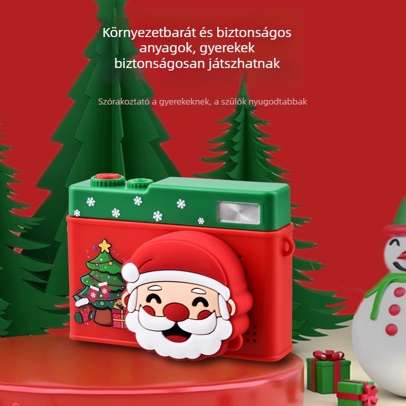 Y3 Gyerekeknek Mini Kamera, Kétkamerás, (20-40 MP; TF-kártya; Akkumulátor üzemideje 1-3 óra; ABS+szilikagél test)