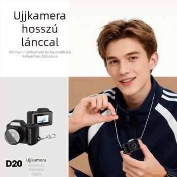 Kompakt CCD digitális kamera, 8 MP, 1/1.7'' érzékelő, 3x digitális zoom, 640x480 felbontás, USB 2.0