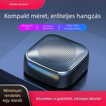 Global Sound Bluetooth Mini Hangszóró Payment QR-kód Hirdetővel, BT 5.0 • Beépített akkumulátor 1000–1200mAh • Teljesítmény 5W • Frekvencia 60Hz-15kHz • SNR ≥70dB