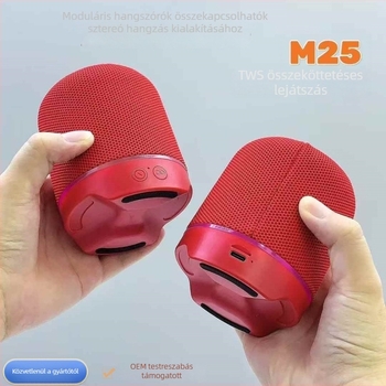Mini Bluetooth hangsugó IPX7 vízállósággal, Bluetooth 5.3, 10W kimenet, beépített 1200–2000 mAh akkumulátor, frekvencia-tartomány 60 Hz–15 kHz