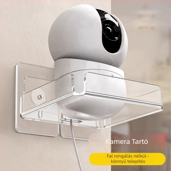 Fali Kameratartó – Univerzális otthoni kamera tartó ragasztóval, fúrás nélkül (Anyag: Műanyag; Termék kódja: 89532154; Márka: Unbranded; Megjelenés dátuma: 2025)