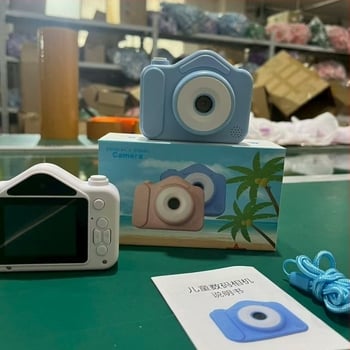 Gyerekeknek szánt X2 kamera - 24 MP, ABS ház, ciklusos felvétel, 1 órás üzemidő