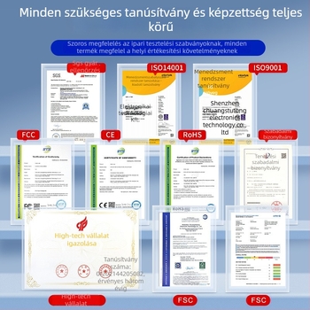 5K akciókamera dupla kijelzővel, EIS, vízálló, Wi‑Fi