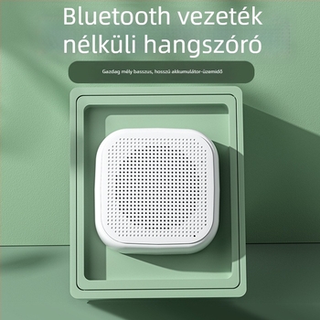 Bluetooth mini asztali hangsugárzó, beépített akkumulátor, BT 5.0, 5W, 100 Hz–20 kHz, 10 m hatótávolság