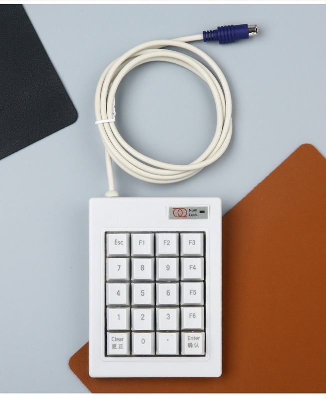 DX-20A Kábeles mechanikus digitális jelszavas billentyűzet, ESC-F1-F6