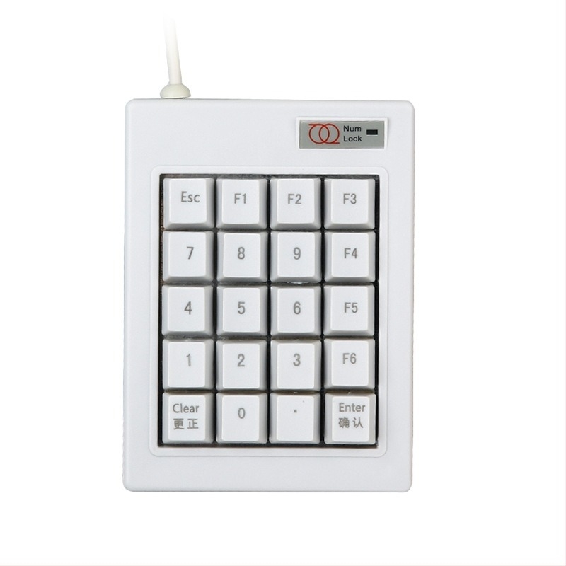 DX-20A Kábeles mechanikus digitális jelszavas billentyűzet, ESC-F1-F6