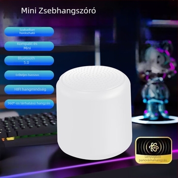 Macaron Vezeték Nélküli Hordozható Bluetooth Hangszóró Mk4 Beépített Akkumulátorral 800–1000 mAh, 5 W, 60 Hz–15 kHz, SNR ≥70 dB
