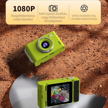 X-5 Campus Mini Kamera Forgatható LCD-vel, 2MP CMOS, 720/1080 HD, Rögzített fókusz objektív, USB 2.0