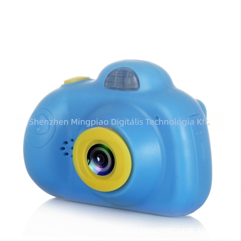 GM08 Gyerekeknek készített ütésálló digitális kamera, 8MP CMOS, 1080p, 2.4in LCD, USB 2.0, TF-kártya támogatás