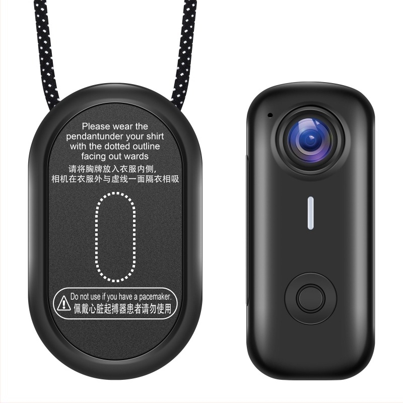 D100 mini kamera — 2 MP szenzor, 1,47 hüvelykes LCD, TF-kártya tárhely, ABS ház