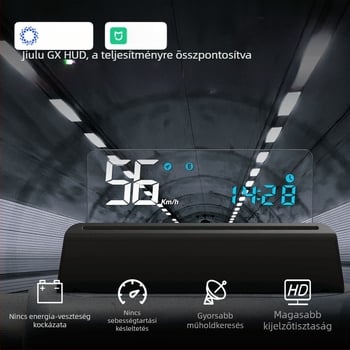 Yuzawa nagy teljesítményű HUD Head-Up kijelző Mijia App csatlakozással