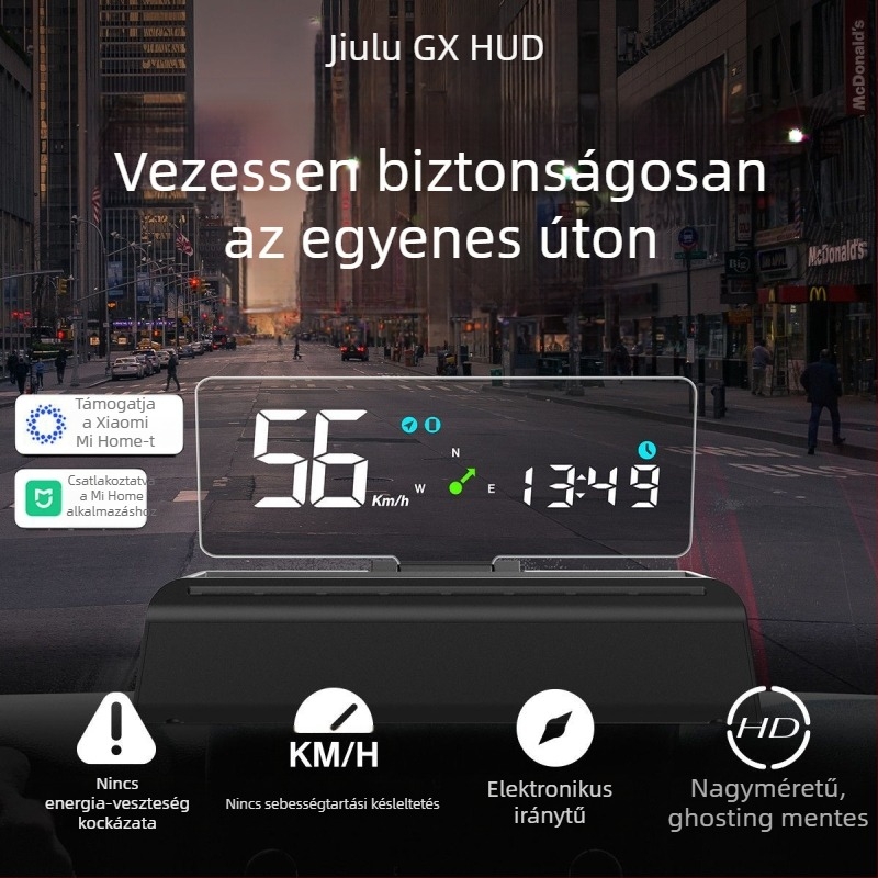 Yuzawa nagy teljesítményű HUD Head-Up kijelző Mijia App csatlakozással