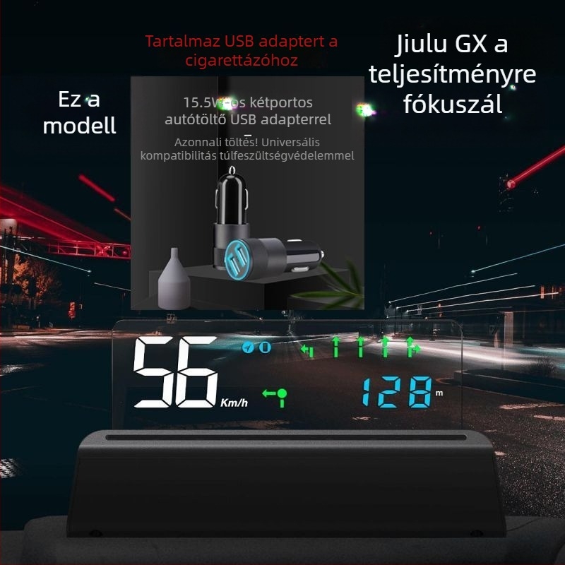 Yuzawa nagy teljesítményű HUD Head-Up kijelző Mijia App csatlakozással