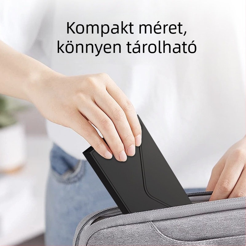 Mf10 Bluetooth billentyűzet tabletre, 66 gomb, vezeték nélküli, kompatibil tablet PC-hez, ABS anyag
