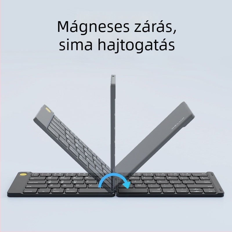 Mf10 Bluetooth billentyűzet tabletre, 66 gomb, vezeték nélküli, kompatibil tablet PC-hez, ABS anyag
