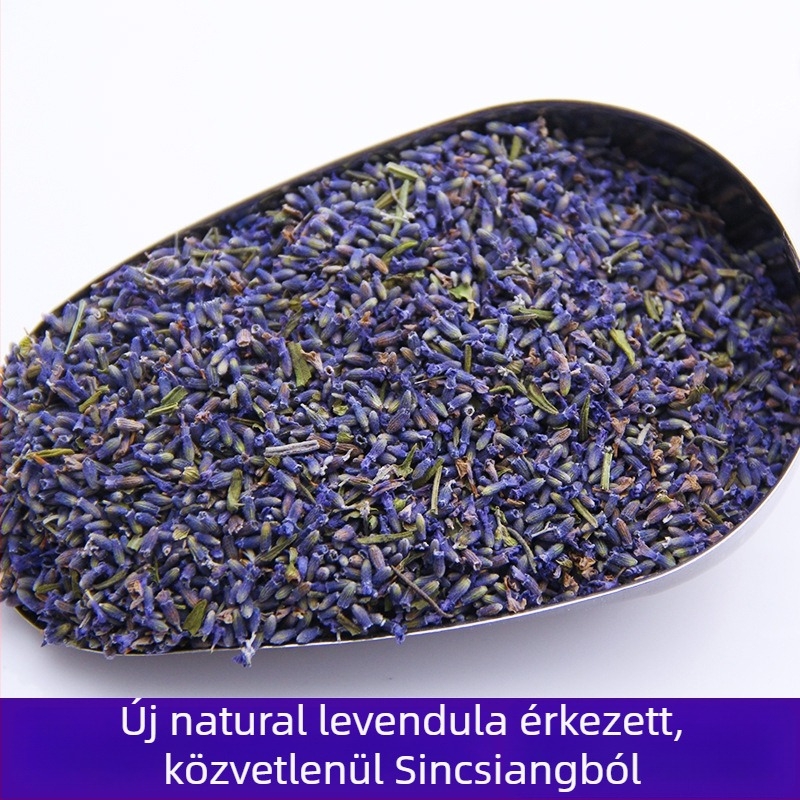 Levendula szirmok, kiváló minőségű szárított levendula, szárított levél erek, töltéshez párnákhoz, tömeges csomagolás