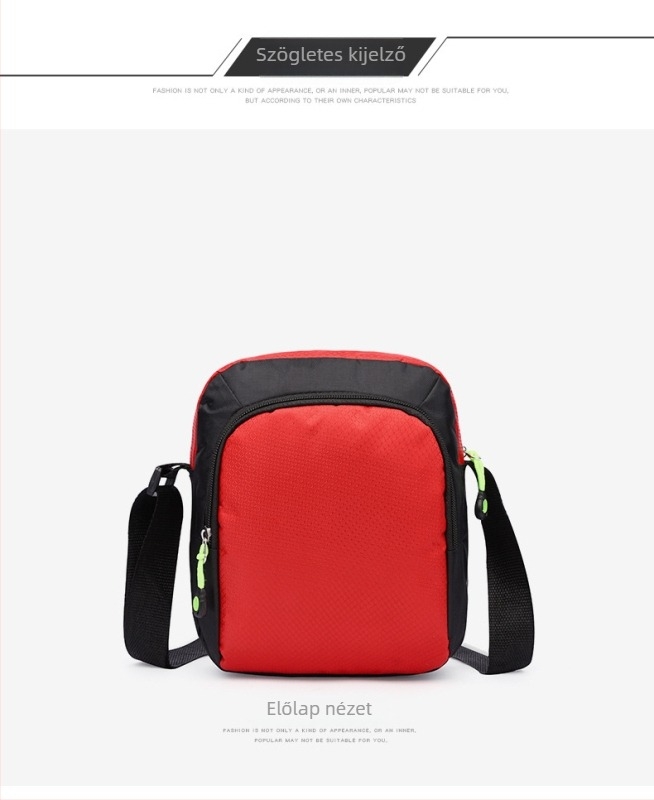 Férfi crossbody táska nylonból – vízálló, kopásálló, városi stílus, Guanghui
